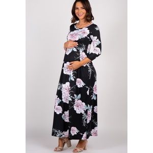 Pinkblush Floral Maternity Dress! ✨